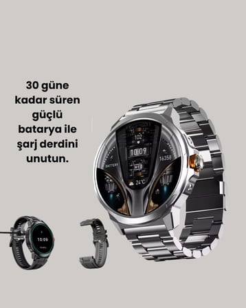 Nabız, Uyku Ve Spor Takibi İle Sw80 Akıllı Saat Sağlık Dostunuz