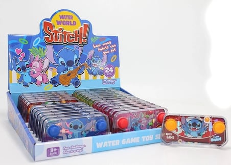 Stitch Baskılı Sulu Oyun - Dikdörtgen Gamepad Tasarımlı Su Oyunu Alk3996