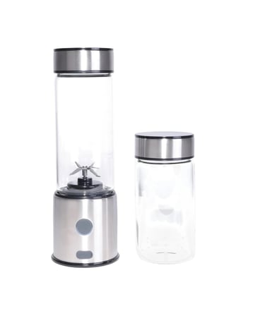 Usb Type C Şarjlı Cam Blender 6 Bıçaklı Smoothie Ve Shake Blender