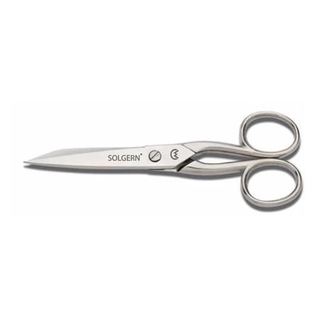 M-218 Sivri Uçlu İplik Temizleme Makası No: 5,5 İnç / 13,97 Cm - Nikel Kaplama