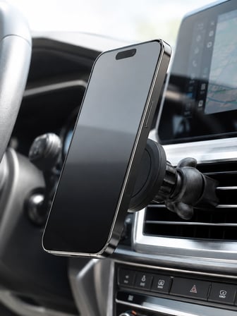 Epilons Araç İçi Telefon Tutucu Manyetik Havalandırma Klipsli Telefon Standı Siyah Muadil