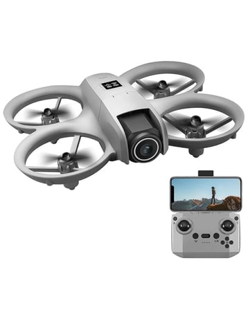 Epilons Mini Drone Kameralı Işıklı Çift Bataryalı