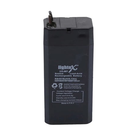Lightex Lt-407 Şarj Edilebilir Akü 4V 0.7Ah Orta Boy C