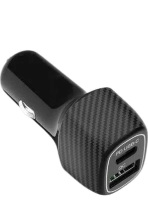 38w Usb Type-c Girişli Oto Çakmaklık Araç İçi Hızlı Şarj Çakmaklık Şarj Aleti