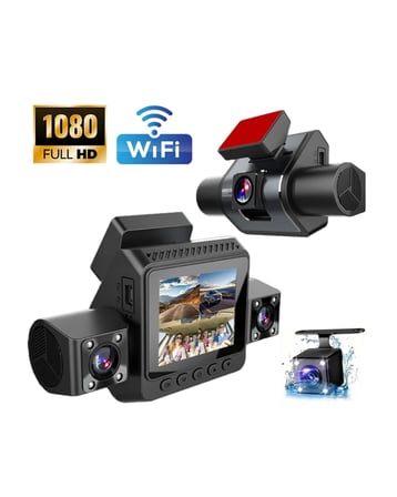 Full Hd Araç Kamerası 170 Derece Geniş Açılı Park Modlu Kayıt Cihazı