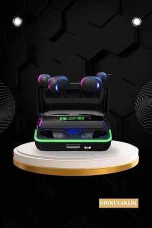 Ucuz Ve Kaliteli Kulaklıklı Saat Seti Bluetooth Bağlantılı Akıllı Saat Ve Kulaklık