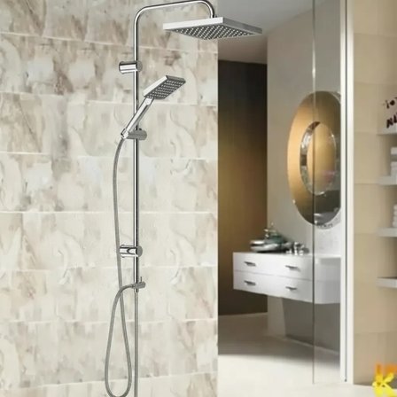 Irmak Premium Robot Yağmurlama Tepe Duş Sistemi – Modern Banyo Batarya Seti