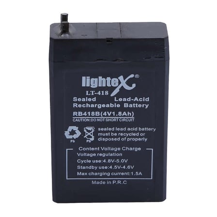 Epilons Lightex LT-418 Şarjlı Akü 4V 1.8Ah