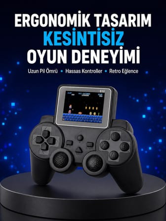 2025 S10 Gamepad 520 Klasik Retro Oyunlu Tv Bağlantılı A Kalite Orijinal Yeni Nesil