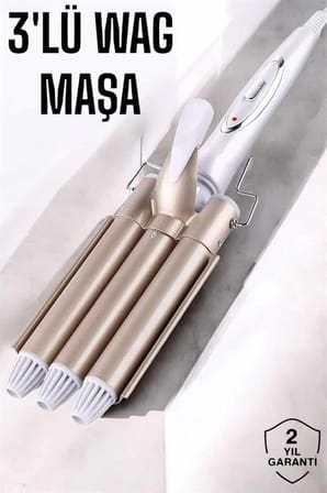 Wag Maşa Doğal Ve Hacimli Bukleler İçin İdeal Saç Şekillendirme Aracı