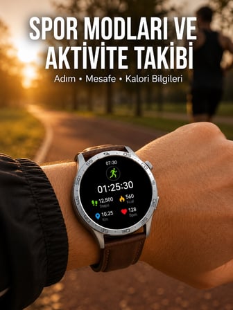 Epilons Akıllı Saat Siyah
