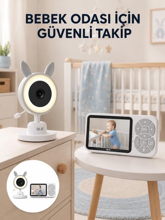 Epilons Bebek Kamerası Çok Renkli 2 Yıl Garanti