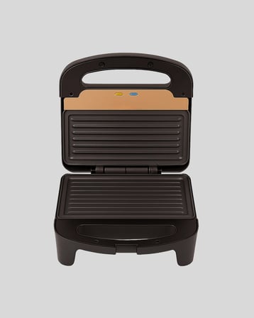 Epilons Tost Makinesi Siyah 1500 W Yanmaz Yapışmaz Kaplama