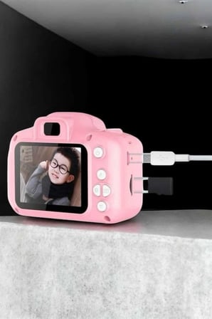 Epilons Çocuk Dijital Fotoğraf Makinesi Mini Çok Renkli 1080p HD