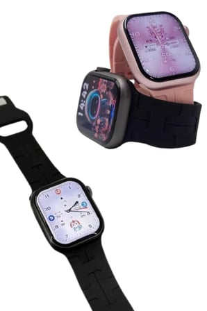 Epilons Akıllı Saat Siyah 41 Mm Amoled Ekran