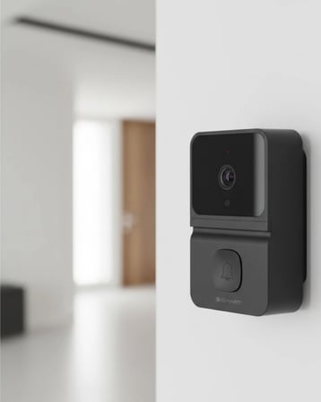 Şarjlı Akıllı Kapı Zili 800 Mah Bataryalı Mobil Bildirimli Yeni Nesil