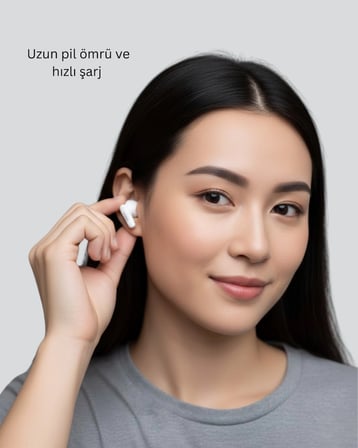 Akıllı Çeviri Teknolojili Tws Kulaklık Gürültü Engelleyici