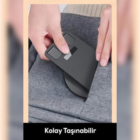 Epilons Telefon Tutucu Kablo Geçirilebilir Katlanabilir 360 Derece Dönebilen Çok Renkli