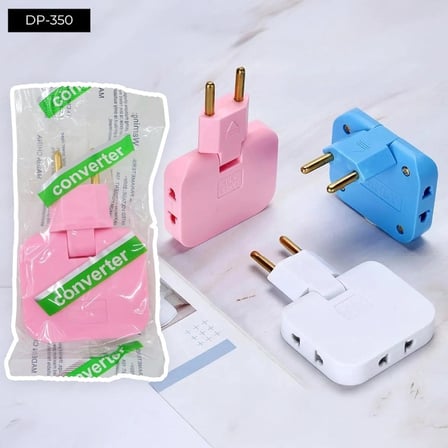 Epilons Çoklayıcı Elektrik Prizi 3 Gözlü Çok Renkli