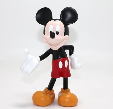 Epilons Mickey Mouse Karakter Figürü Polyester Çok Renkli