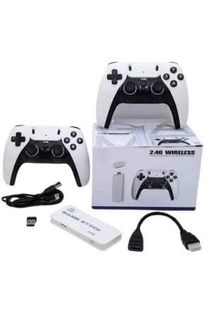 Yeni Nesil 3d 4k 2000 Oyunlu Game Stick Oyun Konsolu Çift Konsol