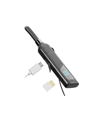 Epilons Ense Tipi Bluetooth Kulaklık Siyah 100 Saat Kullanım Süresi V5.1