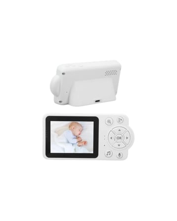 Epilons Bebek Kamerası Oda Sıcaklık Sensörlü İki Yönlü Ses Beyaz