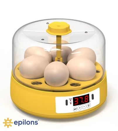Epilons Mx-6 Mini Otomatik Ev Tipi Kuluçka Makinesi 6 Yumurtalı Elektrikli