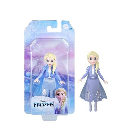 NessiWorld HPL56 Disney Frozen Elsa Karakter Figürü Mavi Mini Oyuncak Bebek