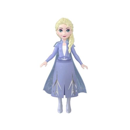 NessiWorld HPL56 Disney Frozen Elsa Karakter Figürü Mavi Mini Oyuncak Bebek