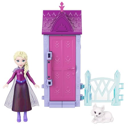 NessiWorld Disney Karlar Ülkesi Birleştirilebilir Mini Kale Oyun Seti Plastik Karakter Figürü