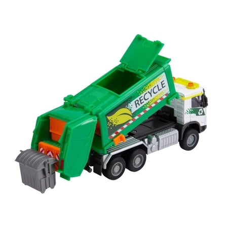 NW NessiWorld Model Araba Volvo FMX Kamyon Çöp Toplayıcı 19 cm Metal Yeşil
