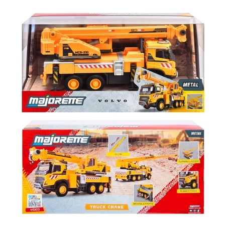 Majorete Volvo FMX Model Araba Kramlı Kamyon Sarı Metal
