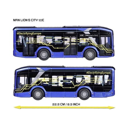 NW NessiWorld Model Araba MAN Lions City 10E Mavi 22.5 CM