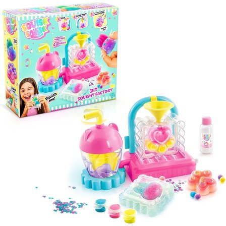 NW NessiWorld Oyun Hamuru ve Slime Squishy Fabrika Yapım Seti Karışık Renkler