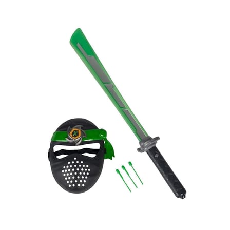 NW NessiWorld Ninja Kılıç Oyuncak Yeşil Plastik Set