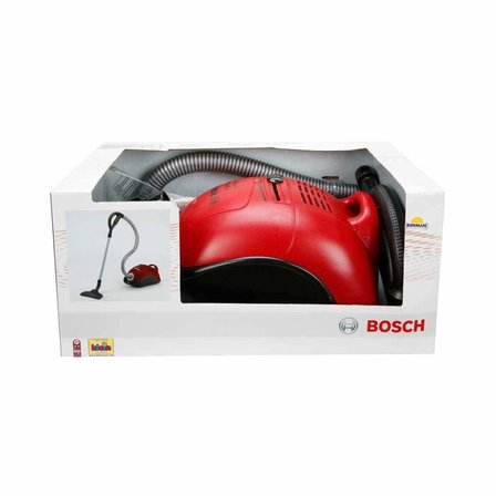 Bosch Oyuncak Elektrik Süpürgesi Sesli Kırmızı Çocuk Temizlik Seti