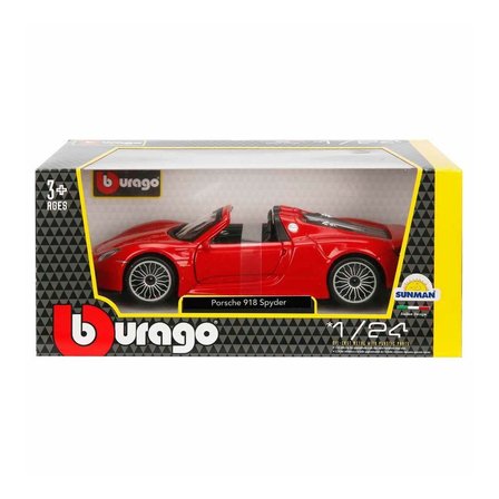 NW NessiWorld Porsche 918 Spyder Model Araba 1:24 Gri