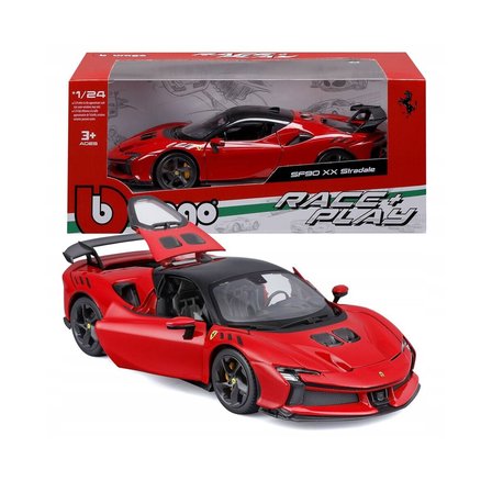 NW NessiWorld Ferrari SF90 XX Stradale Model Araba Kırmızı 1:24