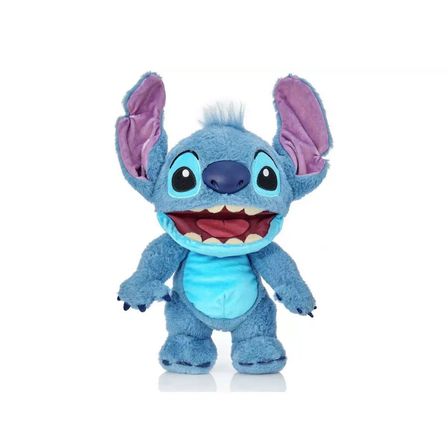NessiWorld Disney Stitch 30 cm Elektronik Karakter Figürü Peluş Mavi