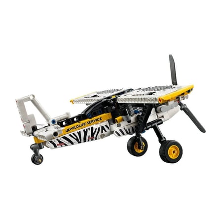 NW NessiWorld Lego Technic Arazi Uçağı 42198 Beyaz Siyah Sarı 333 Parça +8 Yaş
