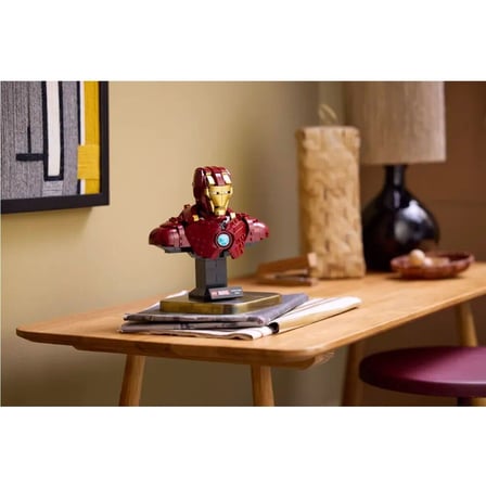 76327 Lego Marvel Iron Man MK4 Büstü 436 parça +18 yaş