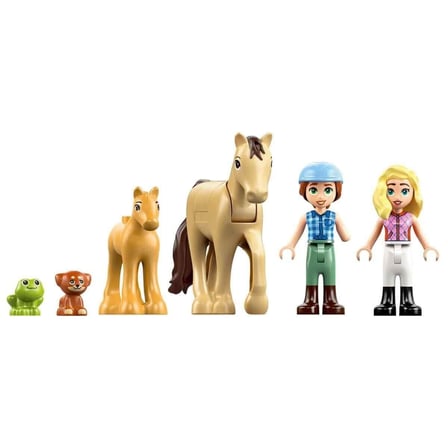 42695 Lego Friends At ve Tay Römorku 279 parça +7 yaş