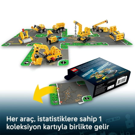 Lego Technic 42233 Güçlü Makineler Yapı Oyuncağı 44 Parça +7 Yaş