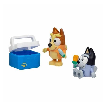 NessiWorld Bluey Karakter Figürü 2'li Aksesuarlı Oyun Seti