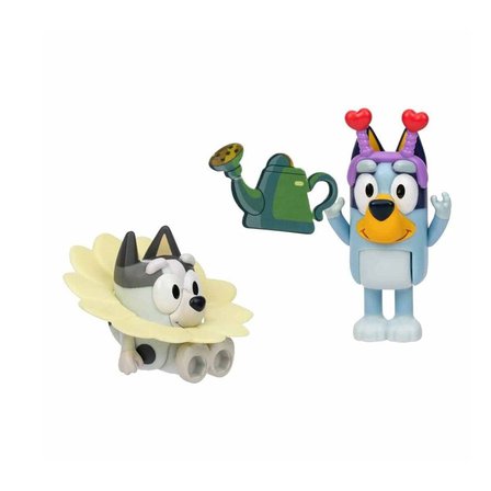 NessiWorld Bluey Karakter Figürü 2'li Aksesuarlı Oyun Seti
