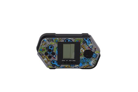 NW NessiWorld Retro Oyun Konsolu Game Boy Tetris Desenli Gri