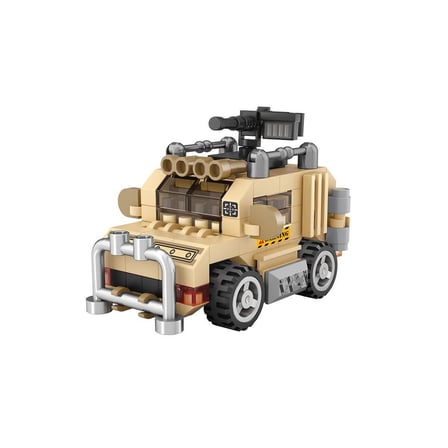 NW NessiWorld LZ8617 Eğitici Oyuncak Blok Seti - Tank Yapımı 150 Parça