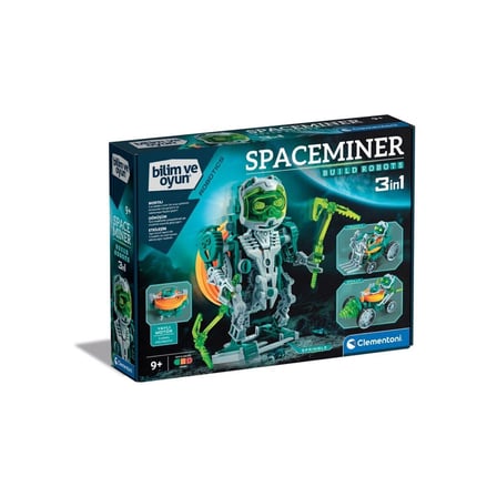 NW NessiWorld Robot Oyuncak Space Miner Build Robots 3in1 Çok Renkli