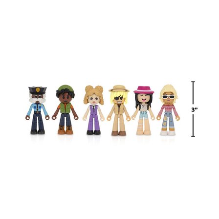NW NessiWorld Brookhaven Jail Break MM2 Karakter Figürü Series 3 Mystery Figure